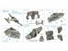 Quinta Studio QD48657 Hs 129B-2 3D-Printed & coloured Interior on decal paper (Takom) 1/48